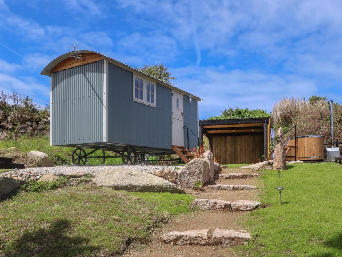Bosulla Shepherds Hut Penzance Buitenkant foto